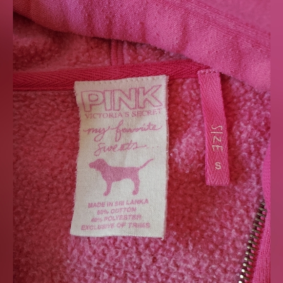 Pink brand hoodie - Picture 3 of 7